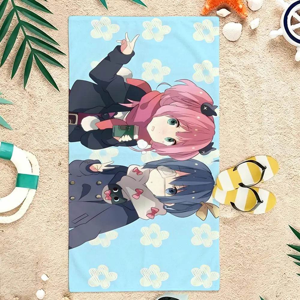 Comedy Anime C-Chunibyo Demo Koi ga Shitai Towel Microfiber soft Beach Towel for Travel Fitness Sauna Bathing Camping