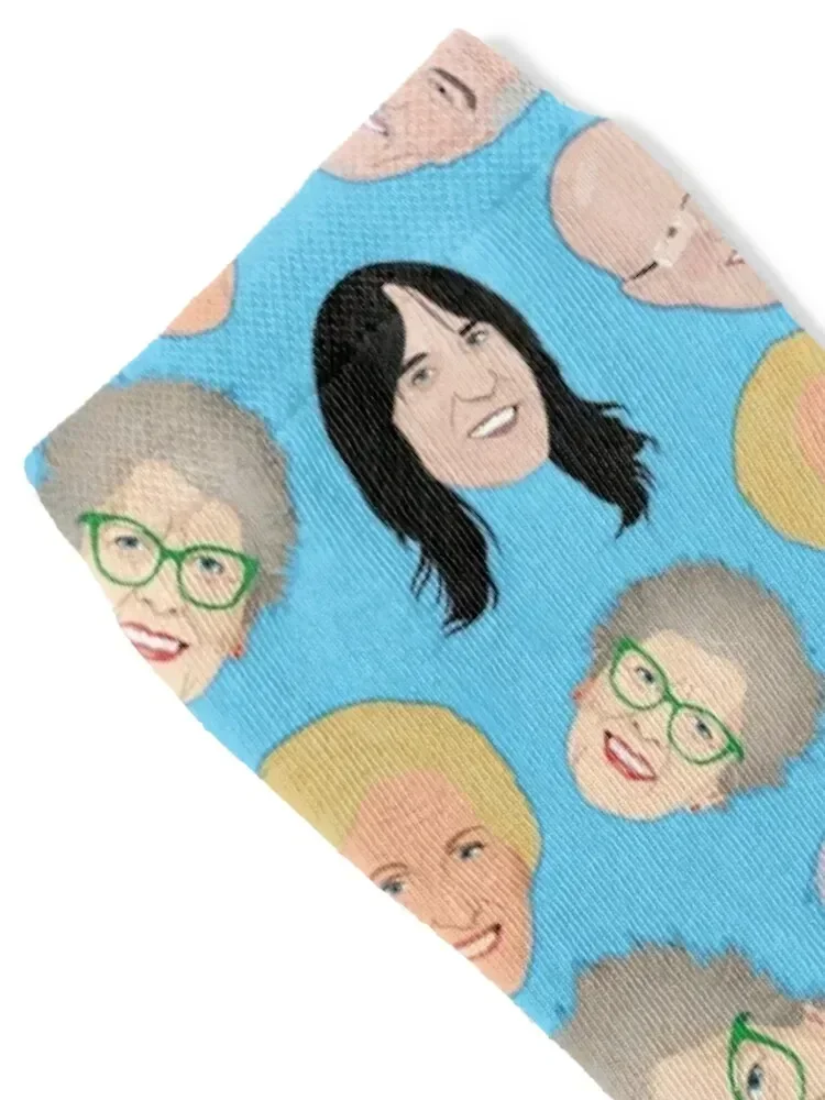 Bake Off GBBO Baking Show Great British Socks Antiskid soccer anti-slip sports and leisure funny gift Socks Male Women's