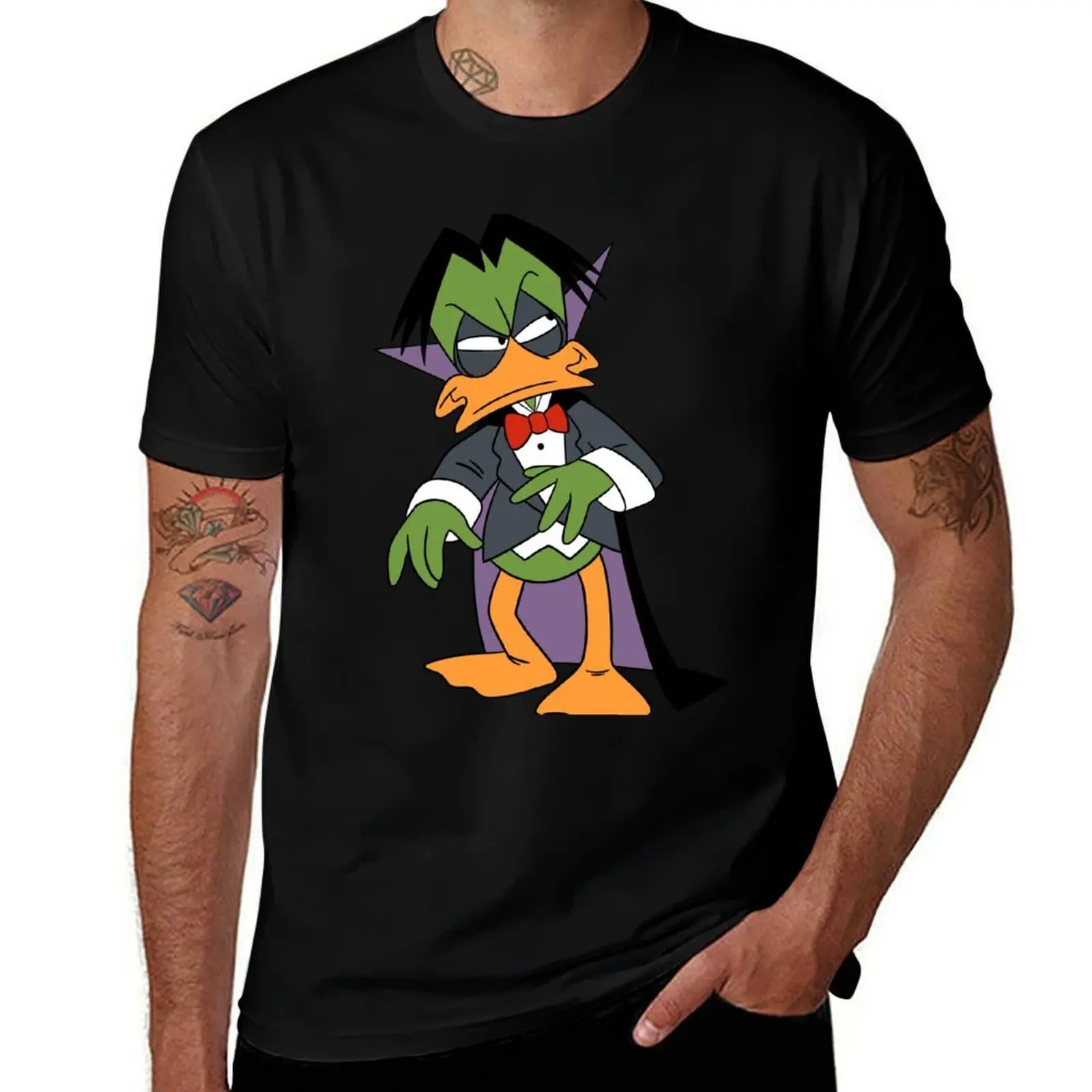 Count Duckula T-Shirt Classic Basic Casual T-Shirt