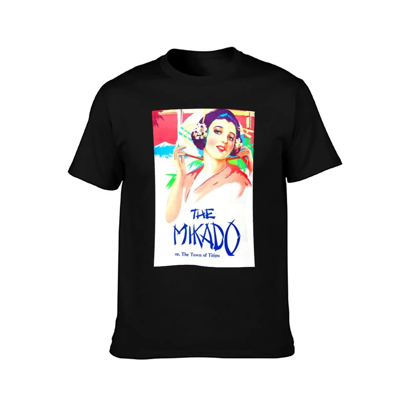 The Mikado Gilbert Sullivan Town of Titipu T-Shirt Simple Casual Short Sleeve Tee T-Shirt