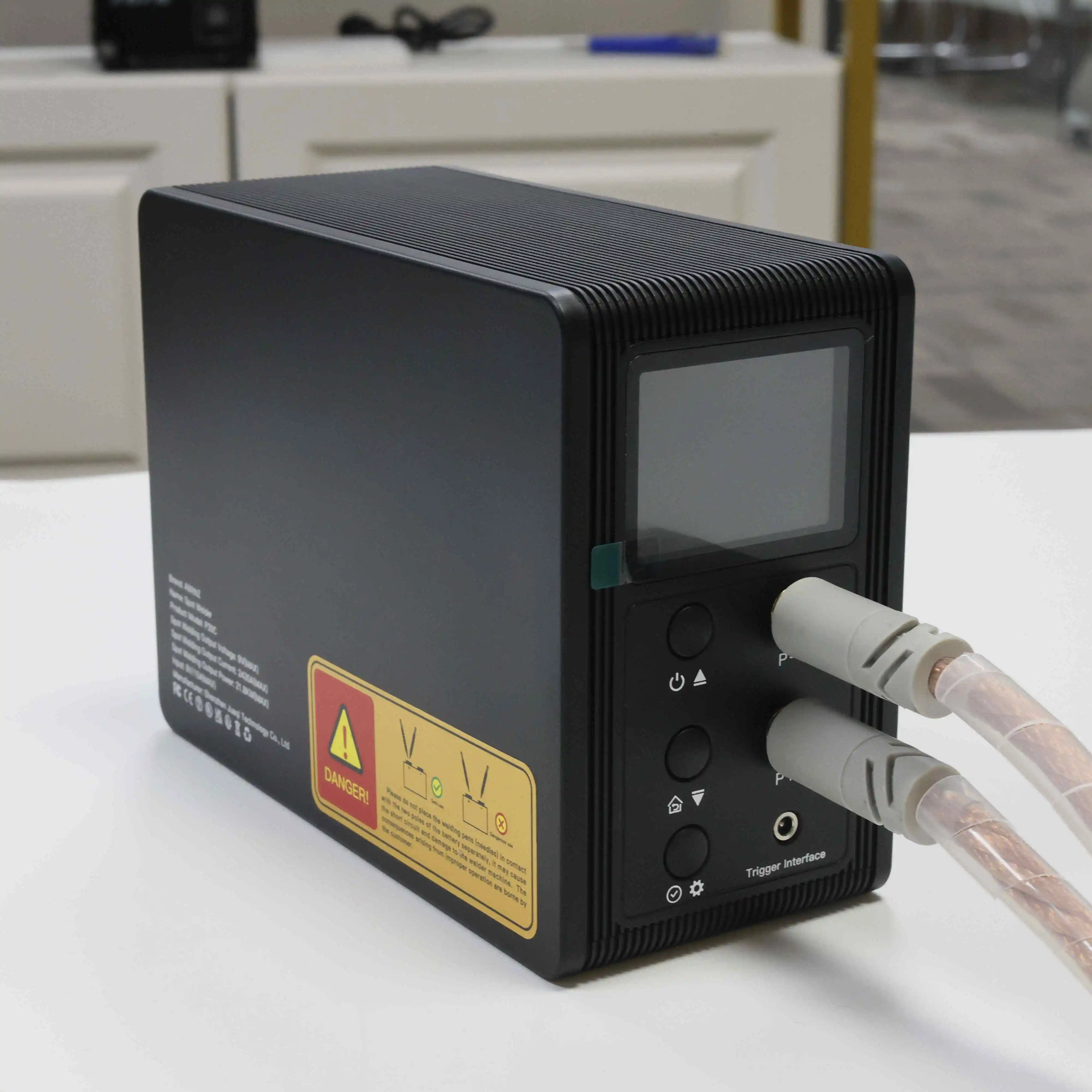 

AWithZ P30C Battery Spot Welder 2-in-1 Automatic & Foot Pedal 21.8 KW Capacitor Spot Welder Quick Start Wide Application Range