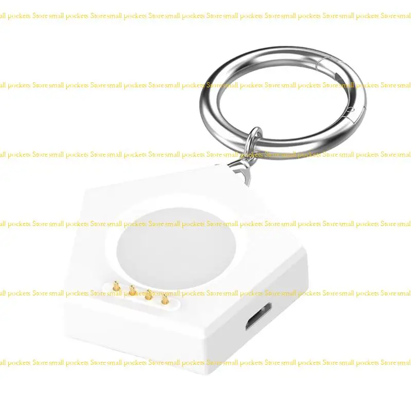 R1WD Universal Smartwatch Laad Station Snelladen Keychains Belt Smartwatch Stand PVC voor Watch Mini