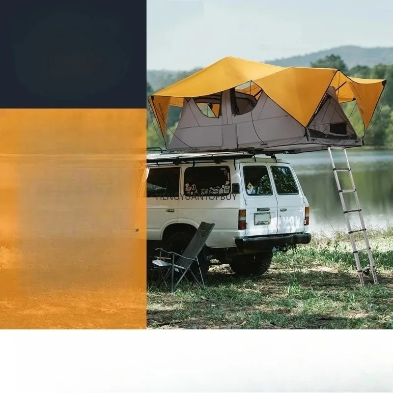 Waterproof‑Lightweight‑Soft‑Shell‑Rooftop‑Tent,‑4x4‑Offroad‑Camping‑Roof‑Top‑Tent‑Easy‑Setup