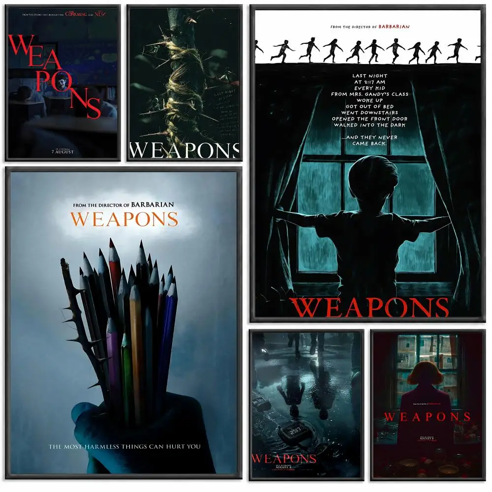Weapons Movie Poster Modern PP Paper Wall Decorative for Cafe Office Bar Home Wall Decor Gift