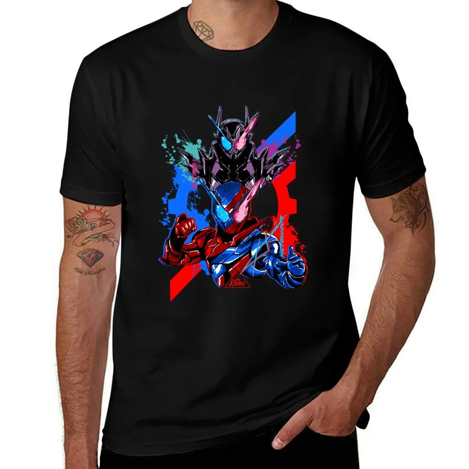 Build Black Hazard T-Shirt t shirt man cotton T-Shirt
