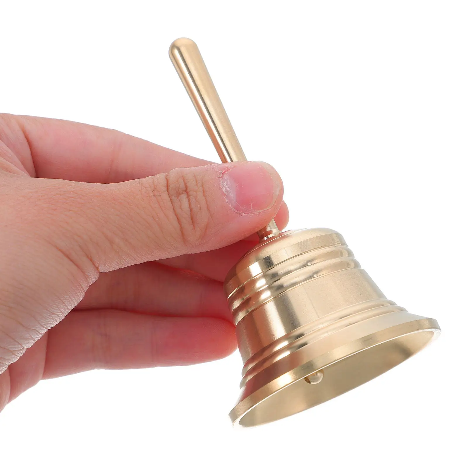 

Brass Hand Call Bell Super Loud Hand Bell For Seniors In The Home, Animal Training, Dinner Parties, Meditation Xmas Decorations
