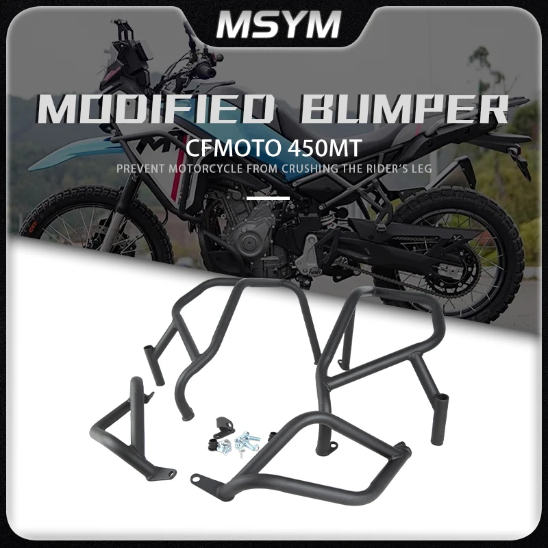 

For CFMOTO 450MT 450 MT MT450 450mt 2024 Engine Guard Highway Crash Bar Motorcycle Frame Protection Bumper 450-MT Accessories