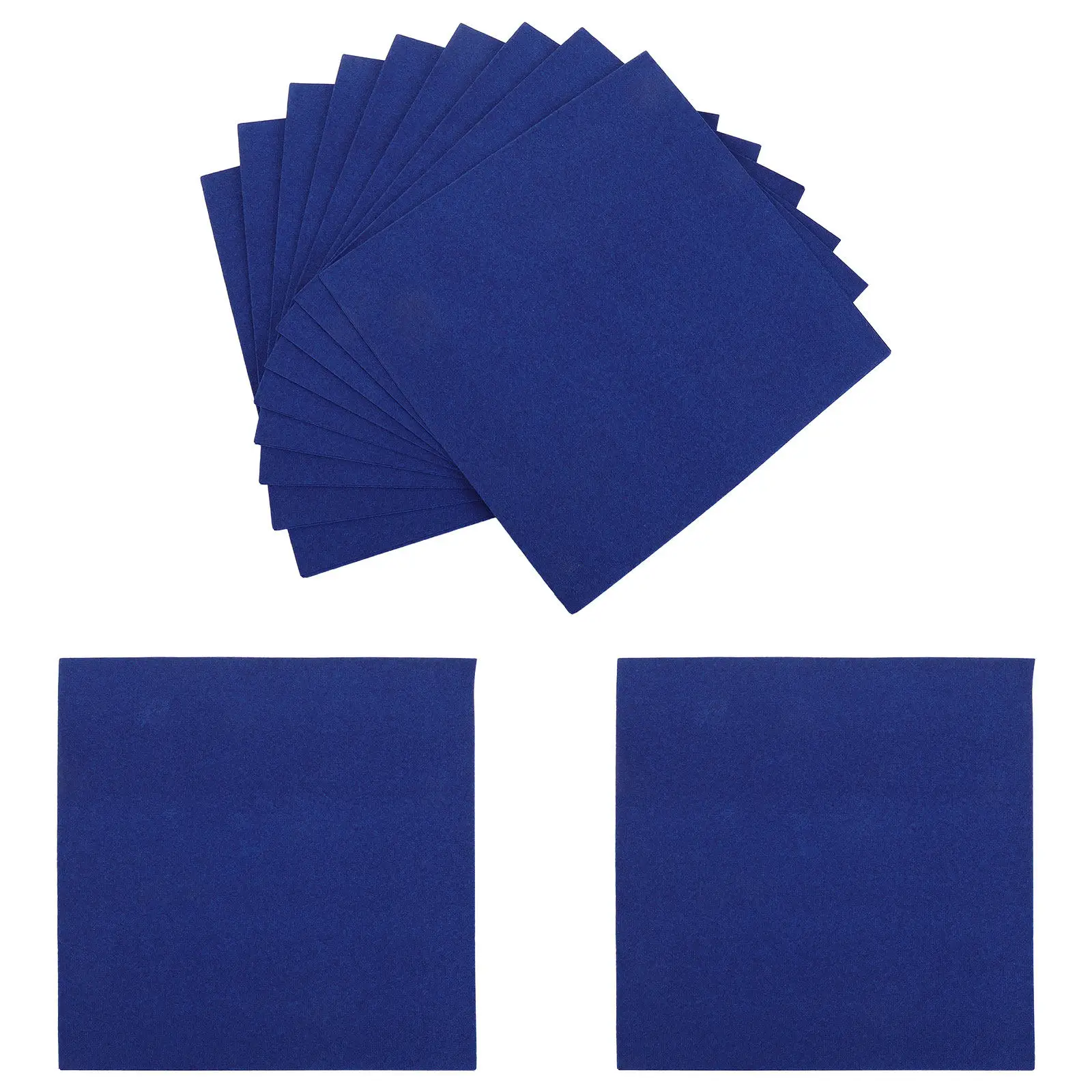 25Pcs Soft Absorbent Cloth-Feel Paper Napkins Linen-Feel 8x8 Disposable Hand Towels Luxury Guest Towels for Weddings Parties