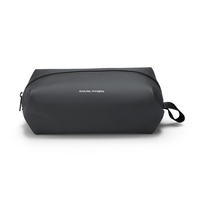 Mark Ryden Men's Travel Toiletry Bag PU Leather Waterproof Wash Pouch Organizer Cosmetic Shaving Kit for Business & Gym - 100g
