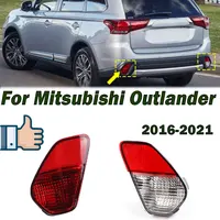 Luz antiniebla de advertencia para parachoques trasero de coche, lámpara de señal de freno sin bombilla, accesorios exteriores para Mitsubishi Outlander 2016-2021