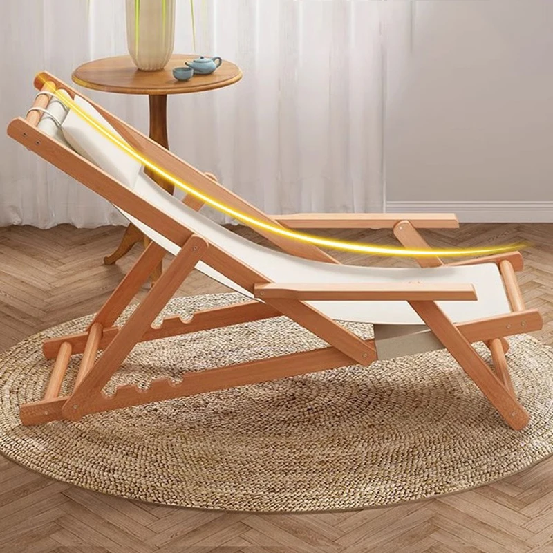 Wood Unique Recliner Designer Creative Office Minimalist Outdoor Rocking Chair Lounge Floor Arredamento Living Room Furniture