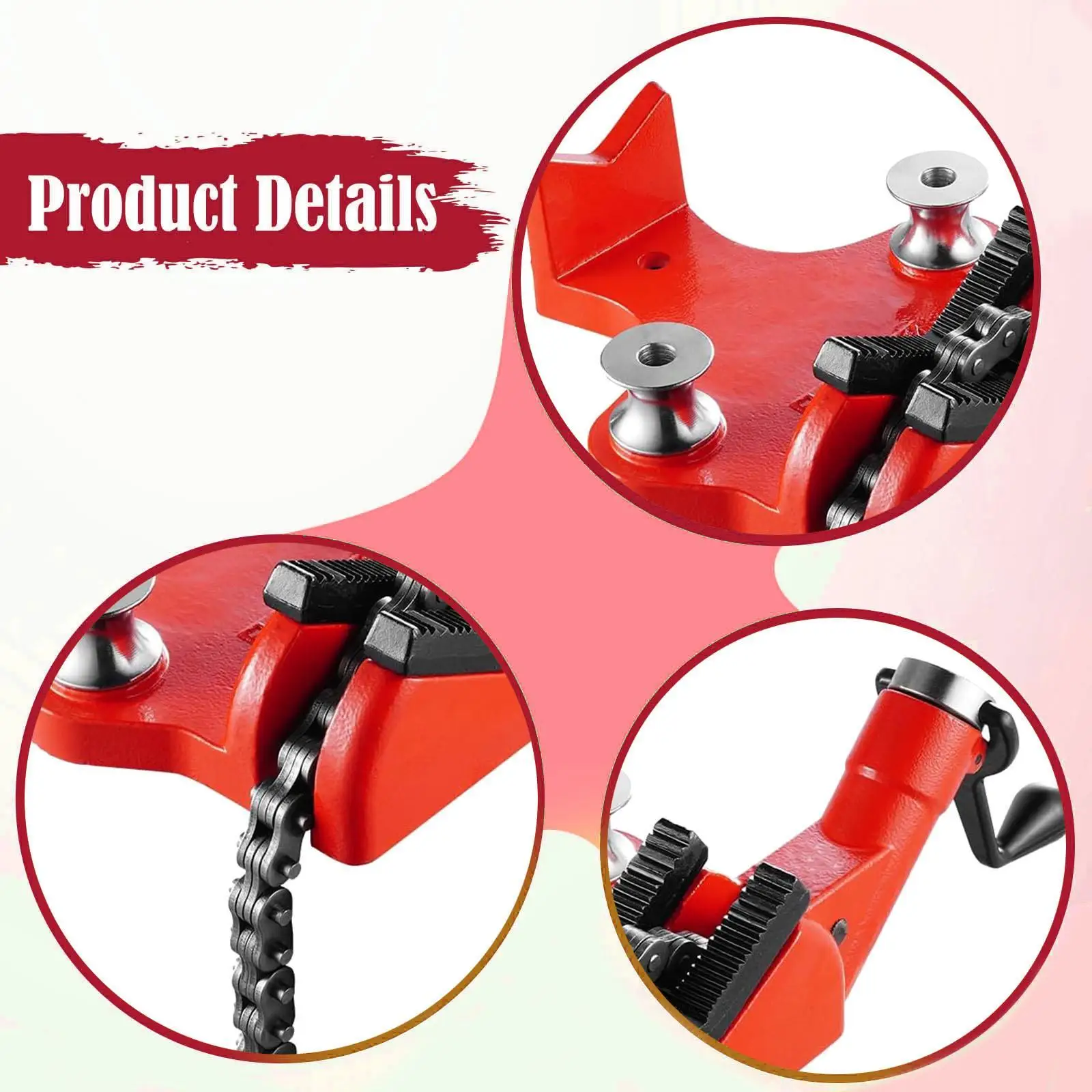 heavy-duty-bench-chain-vise-cast-iron-pipe-clamp-adjustable-pipe-clamping-tool-for-plumbing-and-metalworking