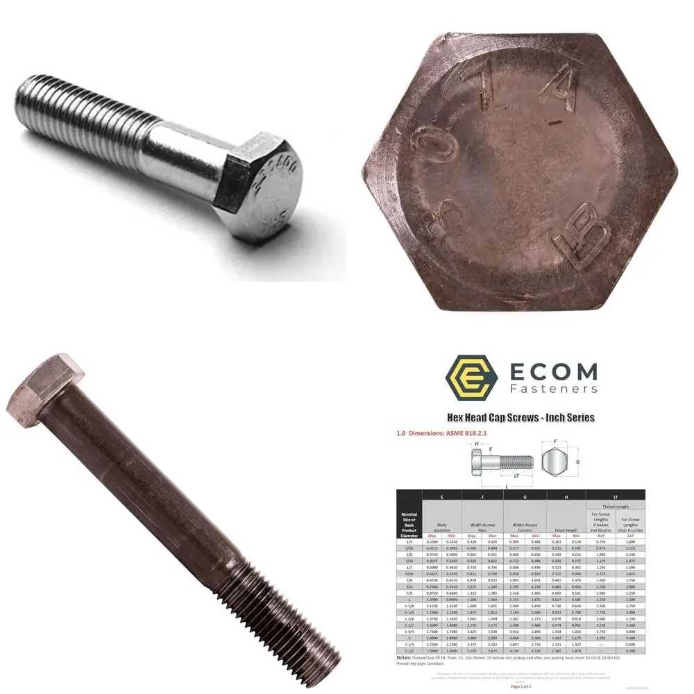 ステンレス鋼六角頭ネジ 3/8-16 x 2 インチ粗目ねじ 部分ねじ 300 個パック