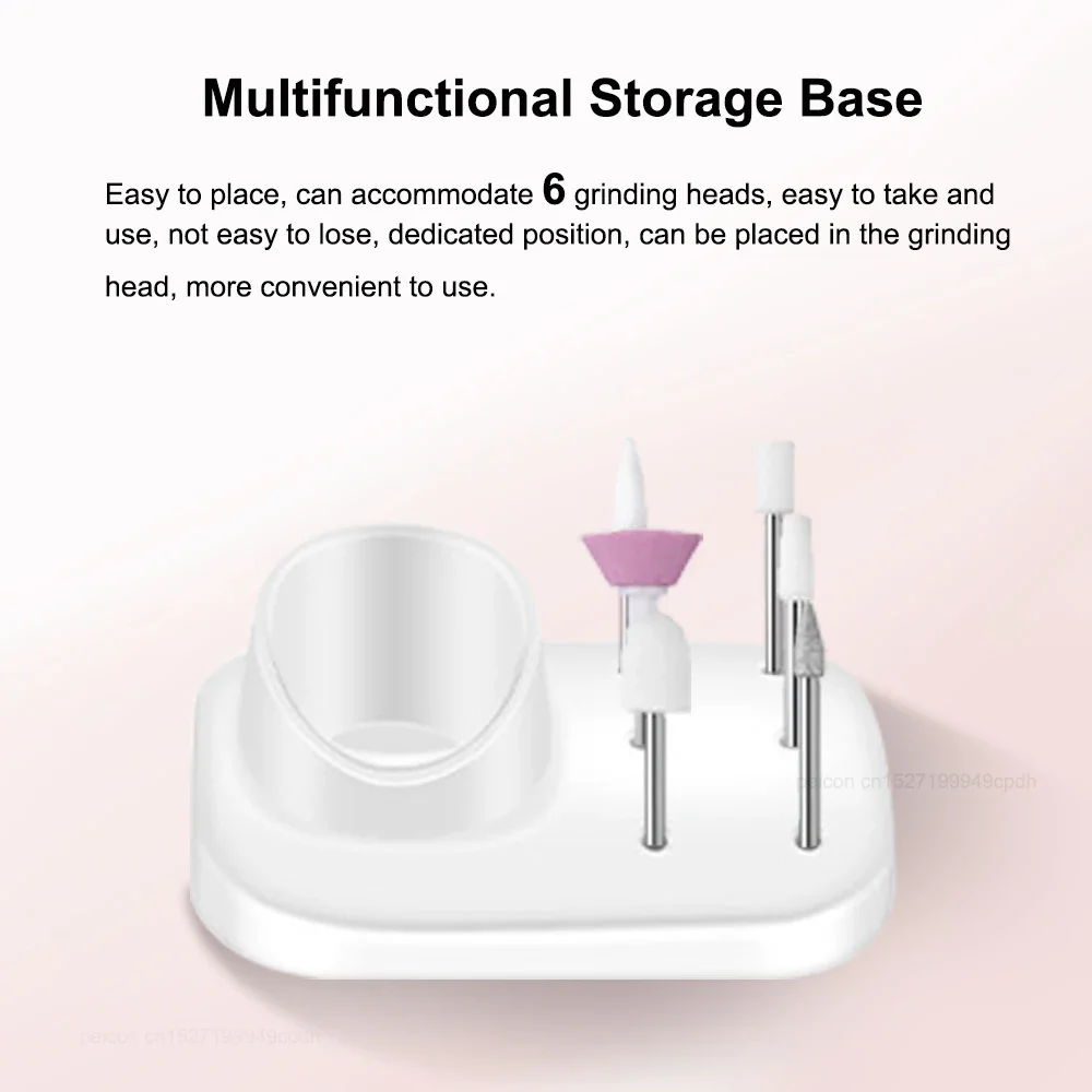 Professional Electric Nail Drill Machine 15000RPM Portable Manicure Pedicure Set for Acrylic Gel Nails New Nail File Tool