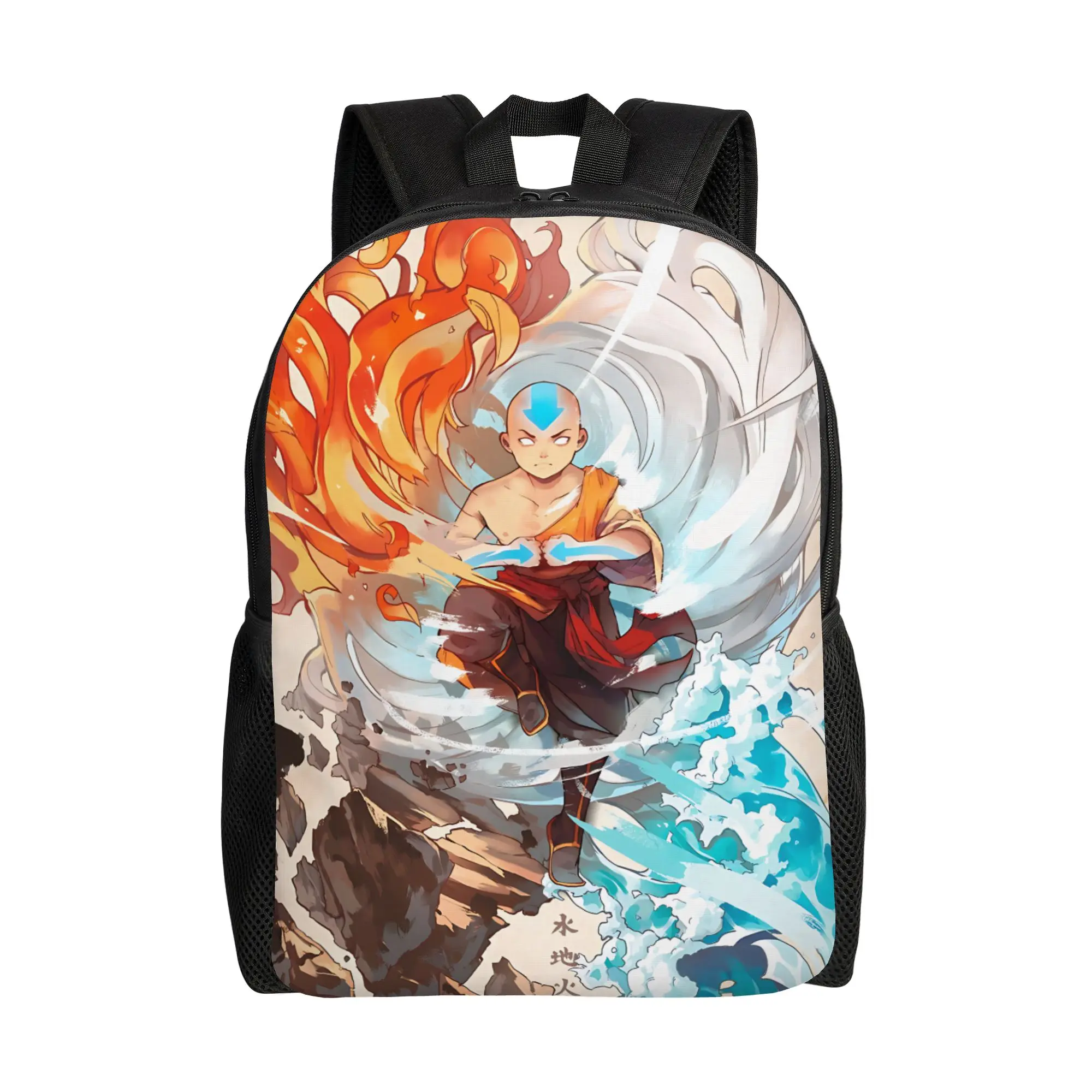 1Piece Avatar The Last Airbender Schoolbag Aang Backpack New Semester Begins