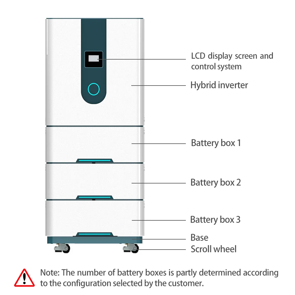 Iparwa energy storage system ESS 48v 200ah batteria agli ioni di litio per casa, ufficio, villa e fattoria