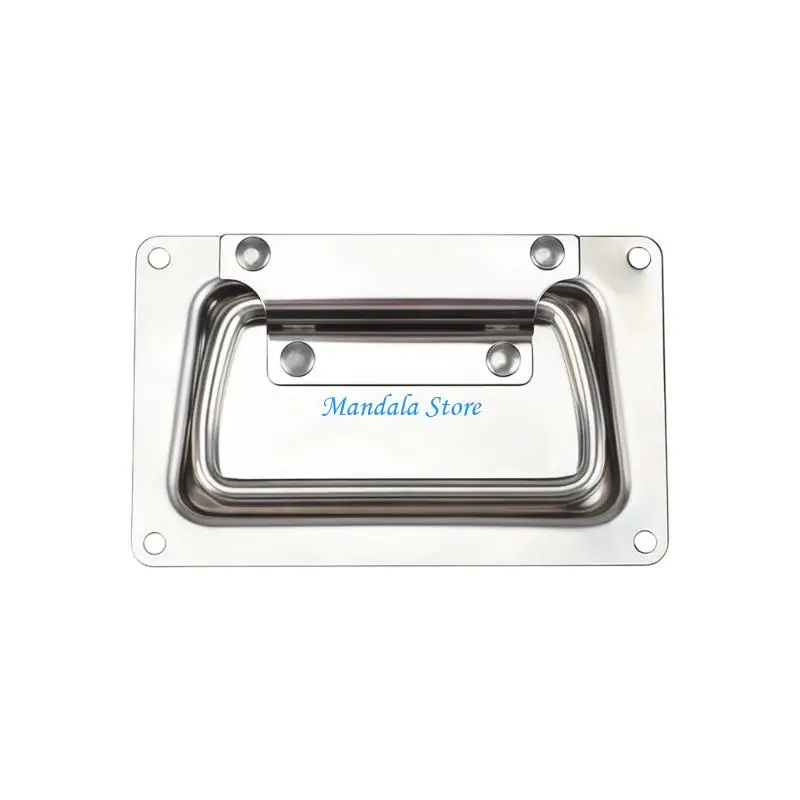 U2JC Heavy Duty Metal Pull Handle Folding Tool Box Handle For Easily Operation