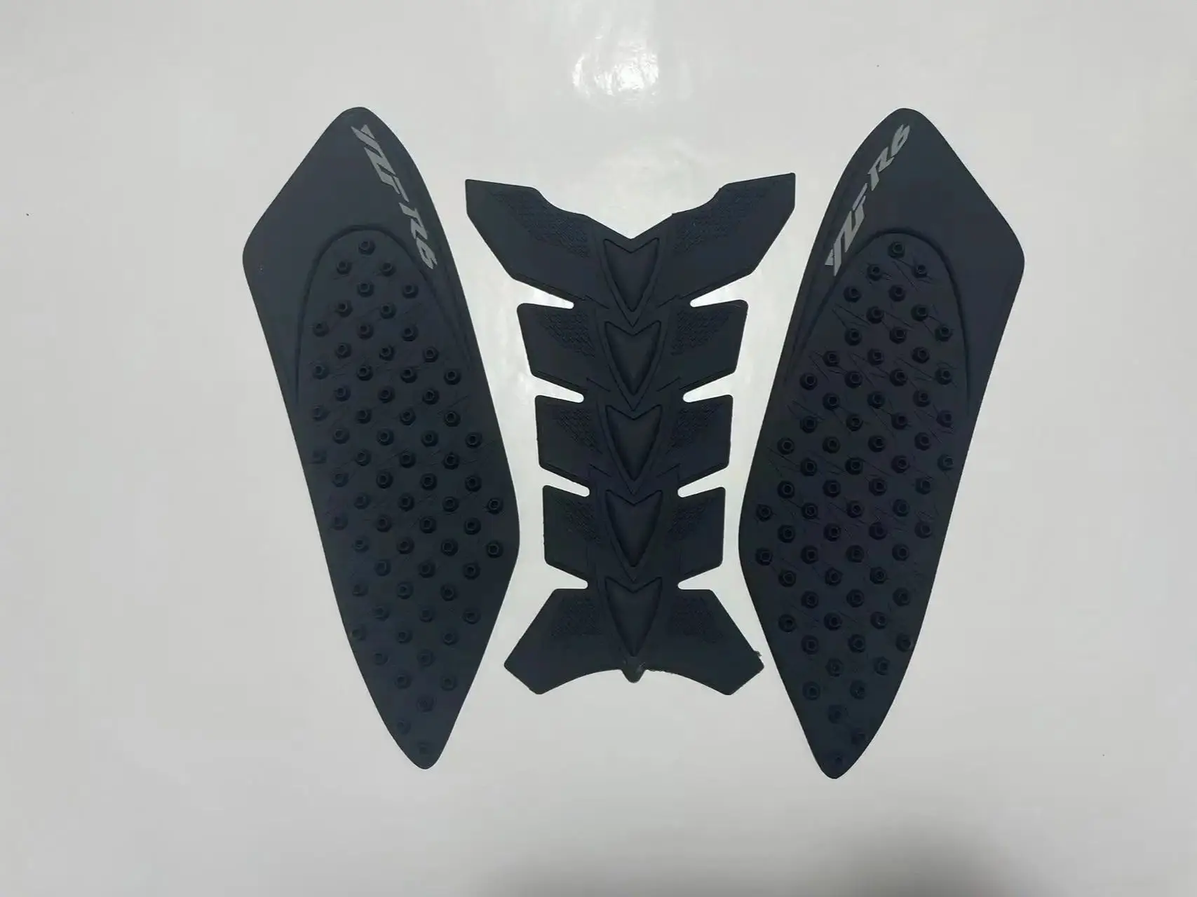 For Yamaha YZF-R6 R6 R 6 2006-2018 2017 2016 2015 2014 Motorcycle tank Sticker pad Non-slip Side Fuel Rubber Waterproof Stickers