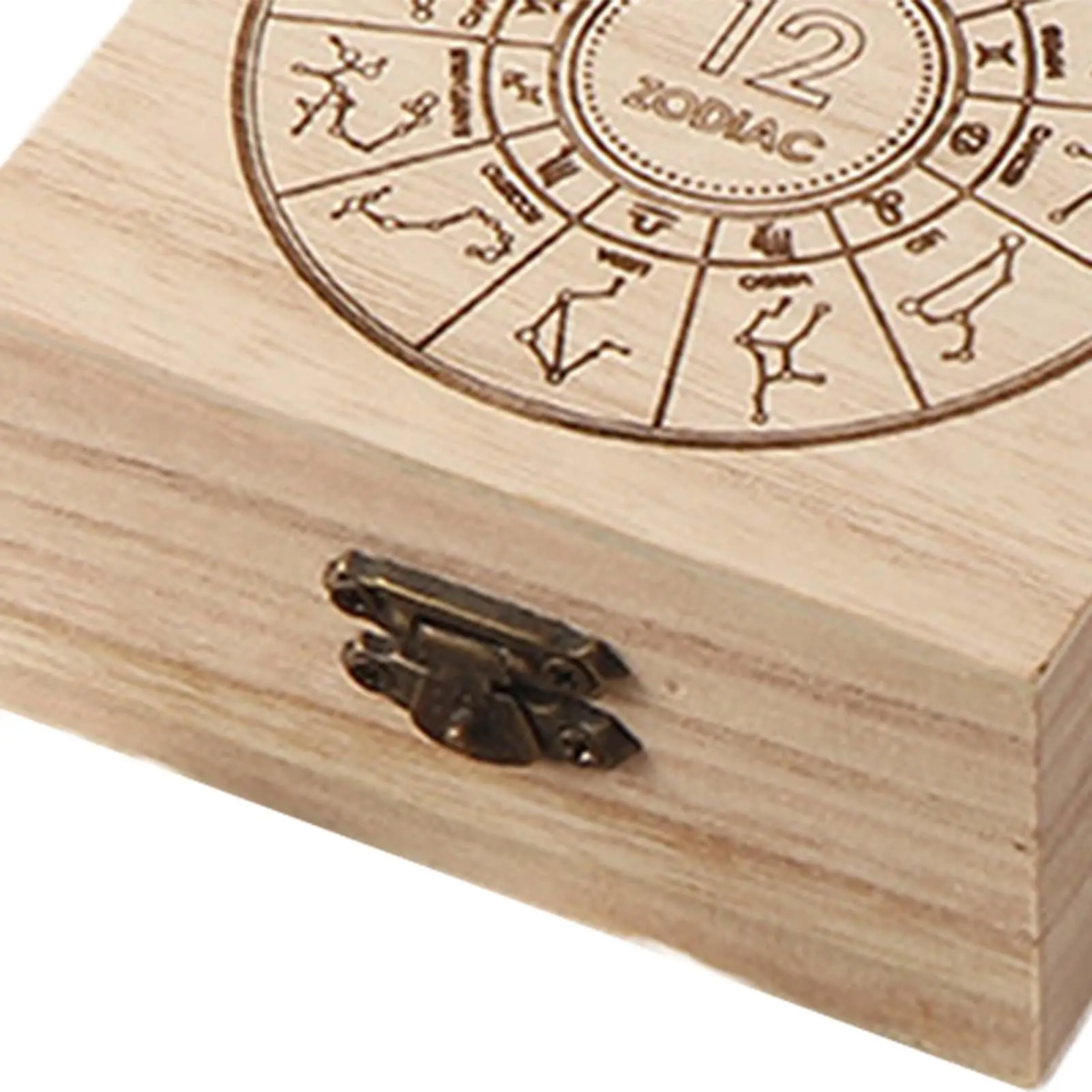 Wood Runes Set with Storage Case Rune Elements Alphabet Witch Supplies Witch Gift Witches Runes Divinatory Tools for Desk Office - view 5