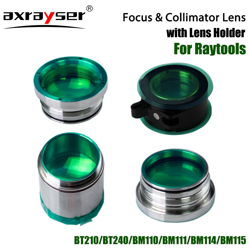 

Raytools BM114 BM115 Laser Collimating & Focusing Lens F100/F125/F150/F155/F200 With Lens Holder For Raytools Laser Head 6KW