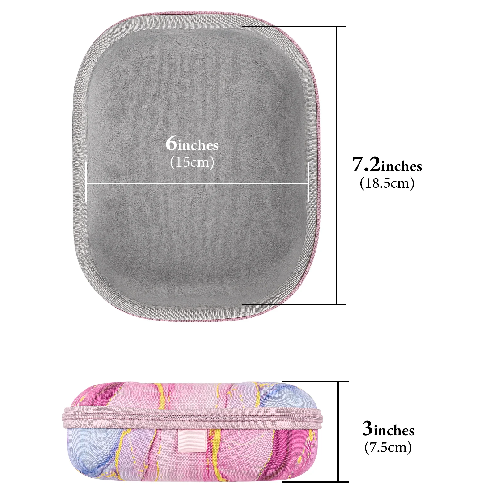 حافظة سماعات الرأس Geekria NOVA متوافقة مع حافظة Bose QC Ultra، QuietComfort 35 II، QC45، QC25، QCSE