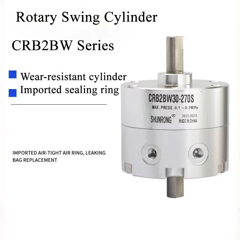 90 degree rotary cylinder CRB2BW30-90/270 vane type swing rotary cylinder