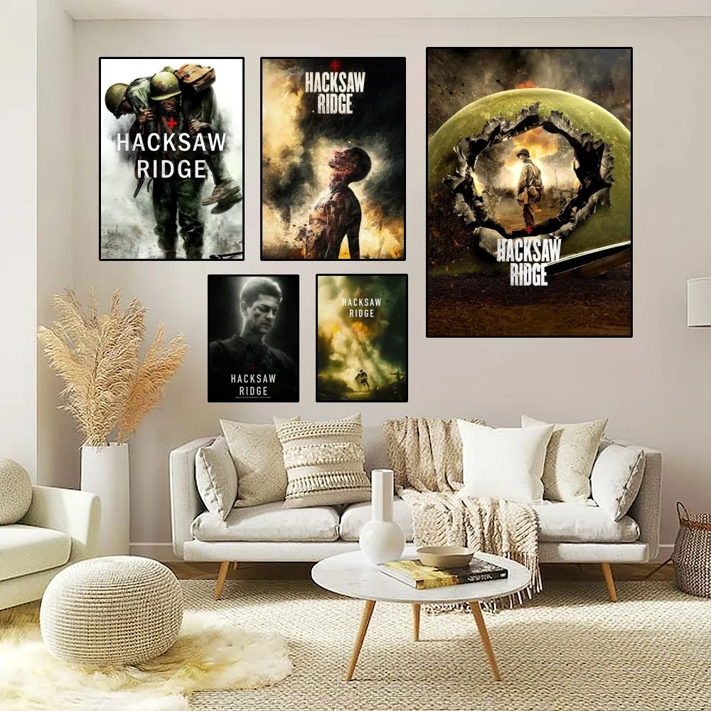 Hacksaw Ridge Poster Home Room Decor Aesthetic Art Wall Painting Stickers