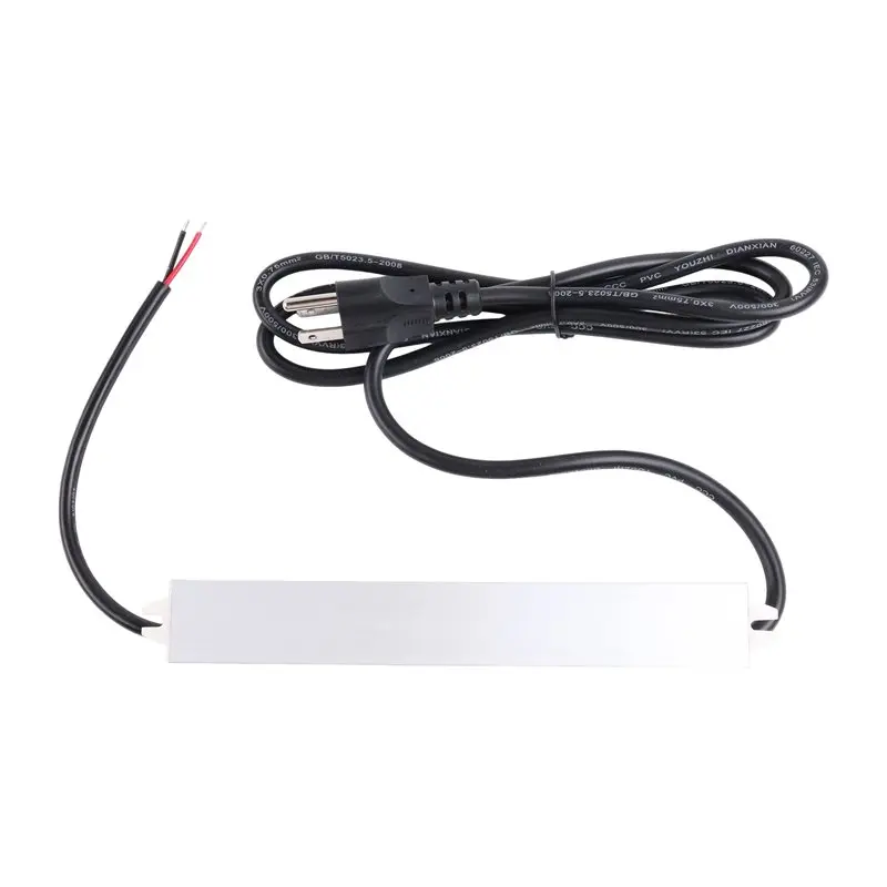 75STO-LED Driver 12V Power Supply 30W, 90-250V AC To 12V DC 2.5A Converter, IP67 Waterproof , US Plug