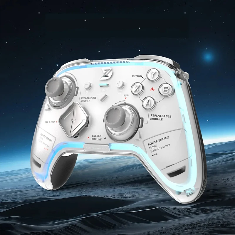 

Wireless Game Controller For Switch/PC/Steam All Sensing Vibration Motor Low Latency Elite Competitive Controller