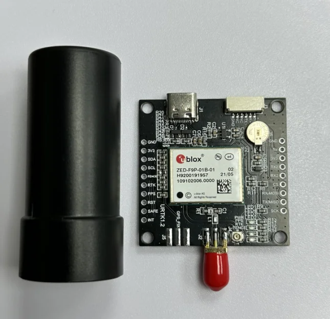 ZED-F9P-01B-01 Rtk Differentiële Centimeters-Niveau Positioneringsmodule Gps Navigatie Module Nieuwe Supply Receiver Um980 Gnss Board