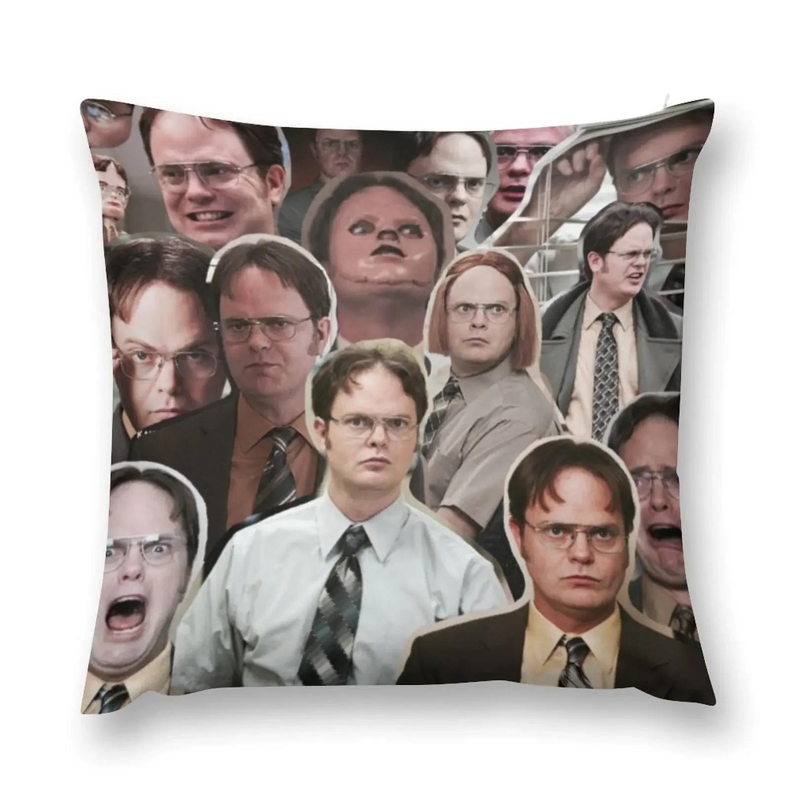 

Dwight Schrute - The Office Throw Pillow Cushions For Sofa pillow pillowcase Throw Pillow Custom Cushion Photo