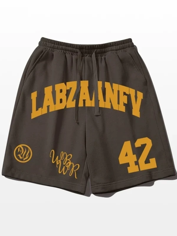 

Large Size Qui Dry Ice Silk Sports orts Men's Fitn Training Running Pants Breathable Five-Quarter Length Casual Trousers