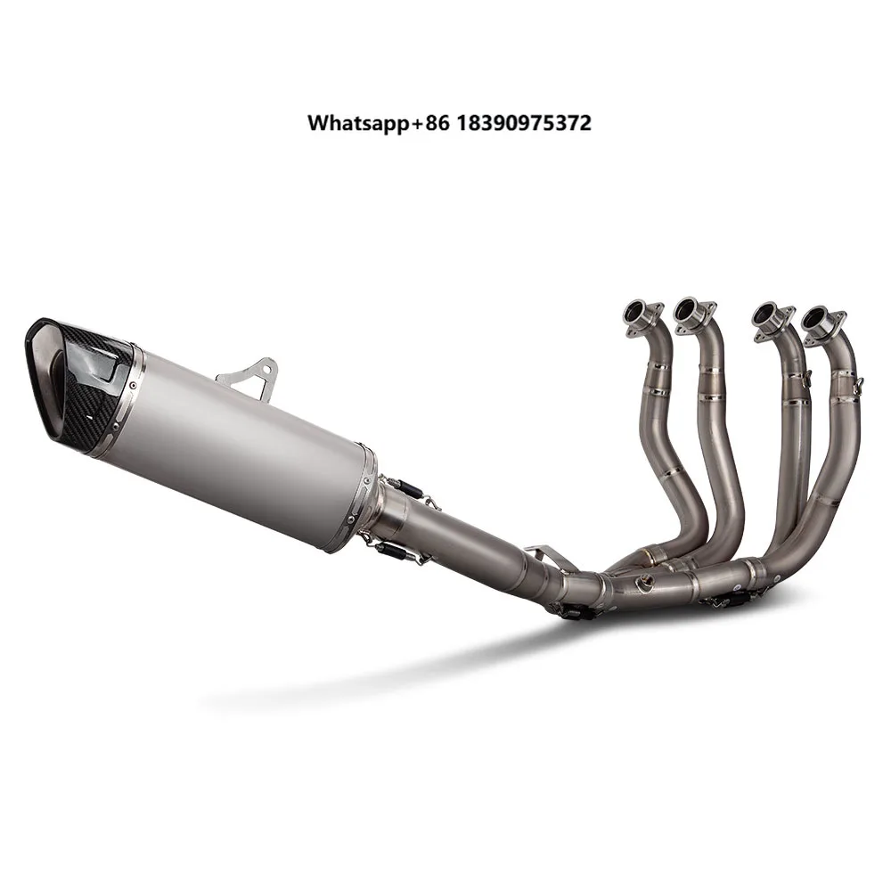 Motorcycle Exhaust For  GSX1300R Hayabusa Gen3 2021-2025 Titanium Racing Line Full Exhaust System S-S13R1-APLT