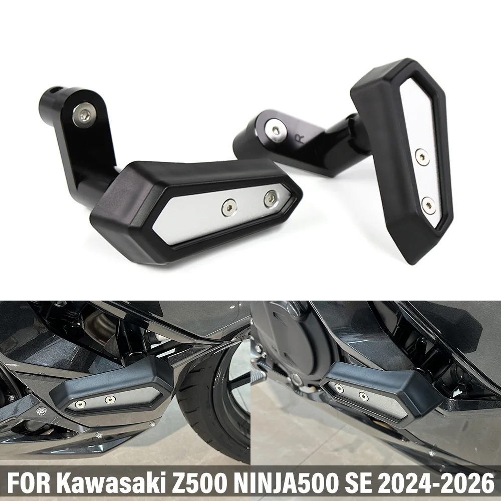 Protector de Motor para Motocicleta KAWASAKI NINJA 500 Z500 SE 2024 2025 2026, Cubierta Protectora de Chasis, Almohadilla Anticaídas