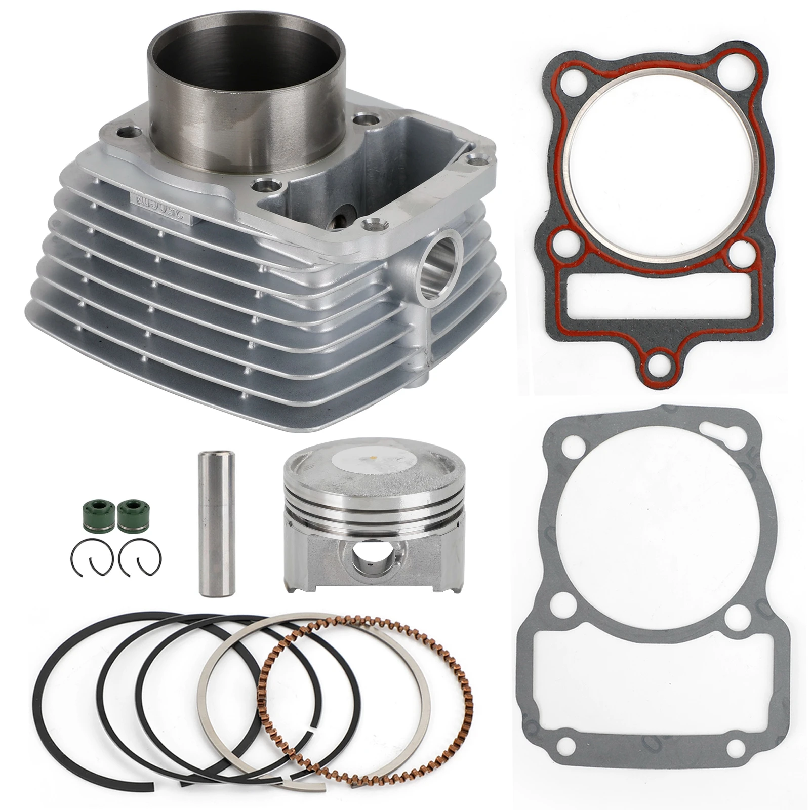 Topteng 250cc Cylinder Piston Gasket Kit 67mm CG250 167FMM Chinese ATV Dirt Bike TaoTao Motorcycle Accessories