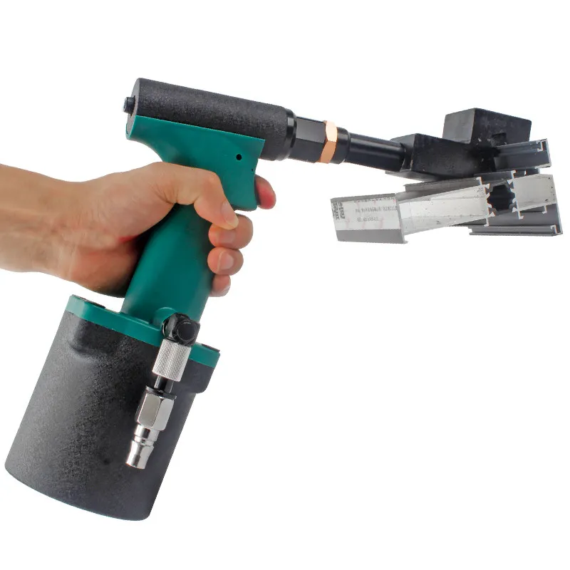 Pneumatic Door Window Drainage Hole Punching Machine, Aluminum Profile Track Hole Opener Punch Gun