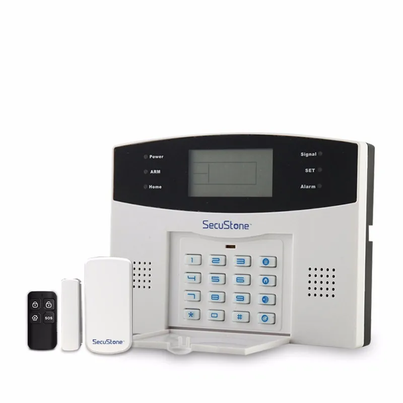 Security Guard Equipment Wireless WIFI Home Burglar Anti-theft GSM Alarm System with APP Operations