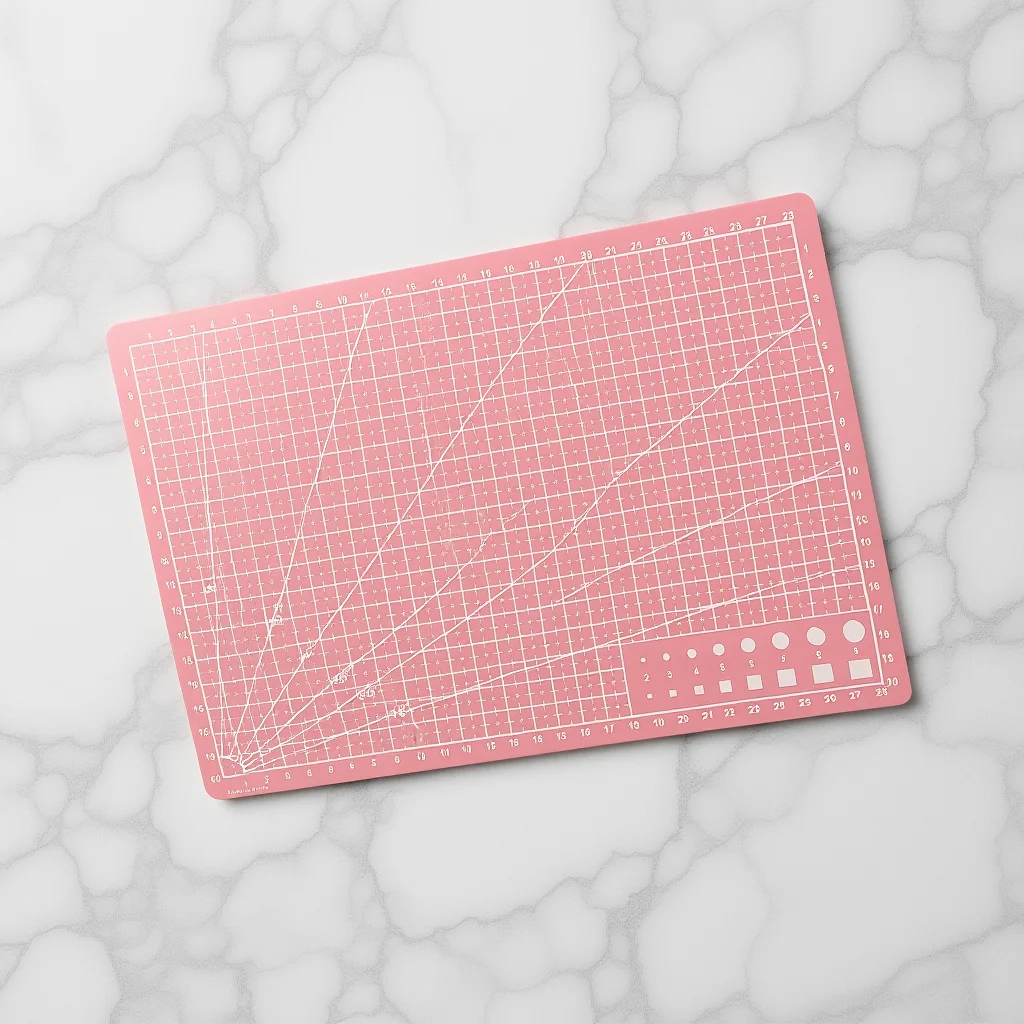 4pcs A4 Size Mat Reusable Craft Cutting Pad For Diy Paper Crafts Sewing Engraving Projects Non-Slip Plastic Cutting Mat