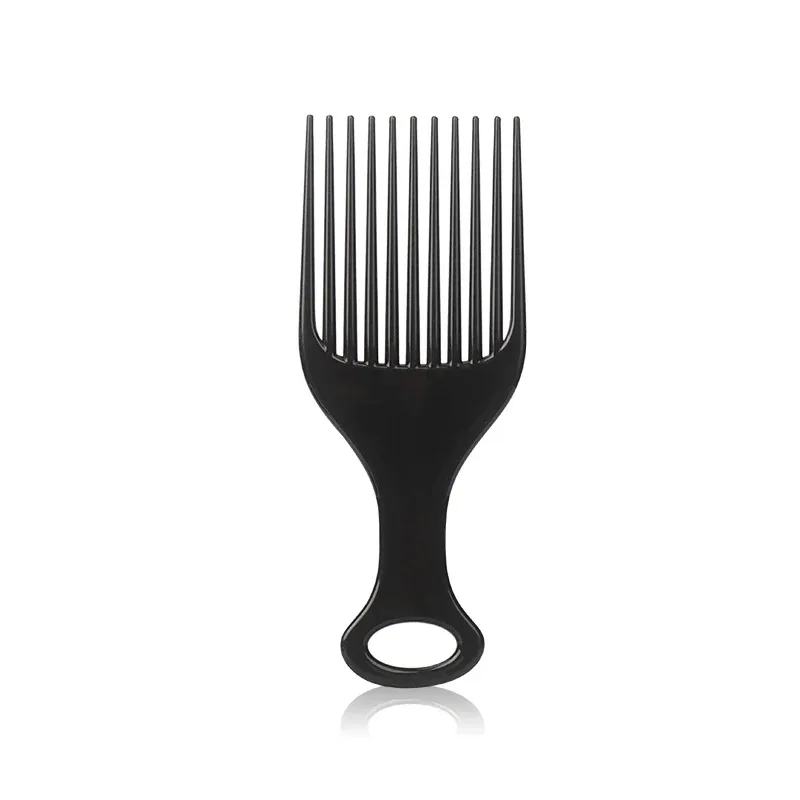 6 uds nuevo estilo peluquería hombres mujeres salón de belleza peluquería cepillo negro peines cepillo para el cabello