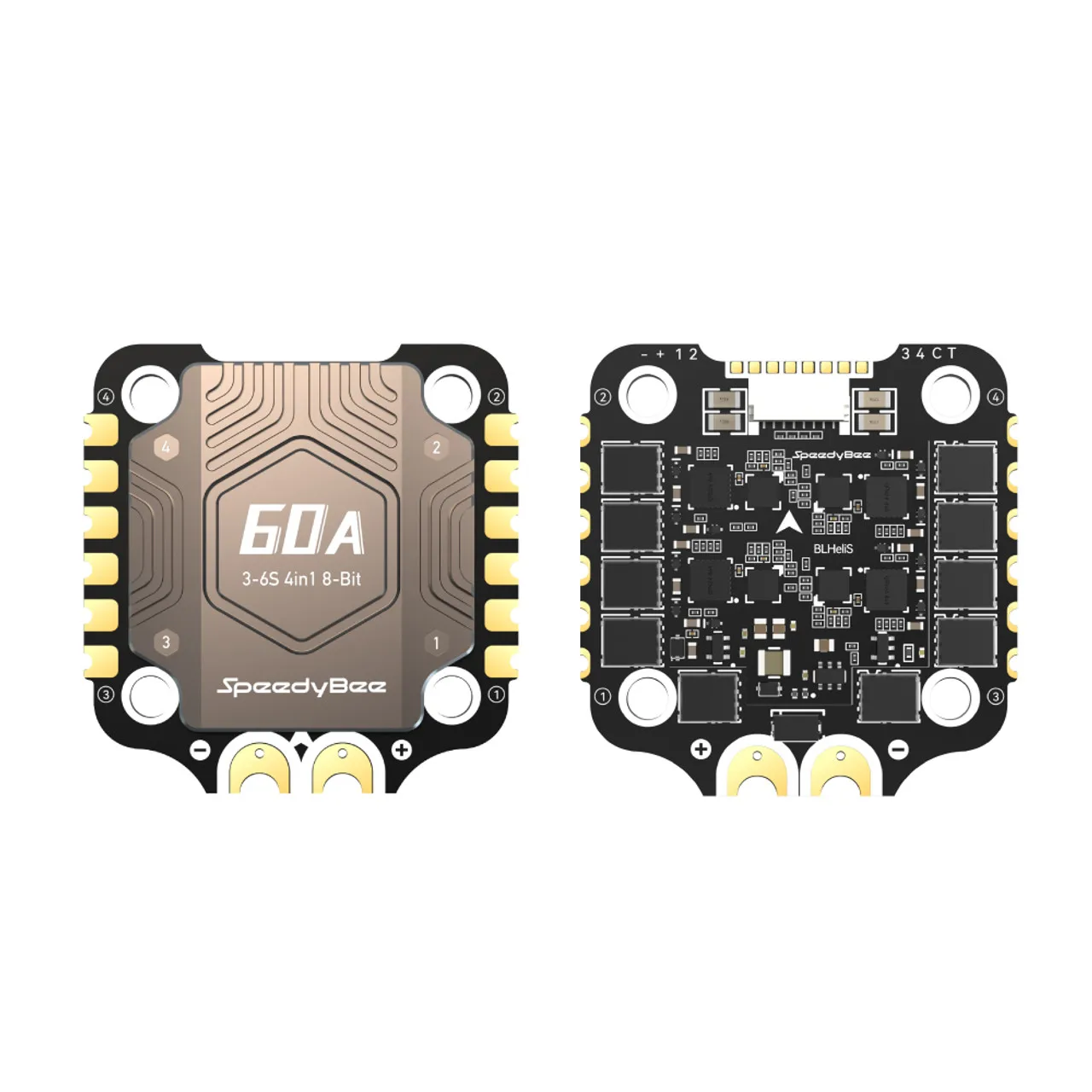 Speedybee F405 V3 60A 30*30 Stack F405 V3 Wireless Flight Control & BLS 60A 3-6S 4-in-1 8bit ESC For FPV Racing Drone Parts