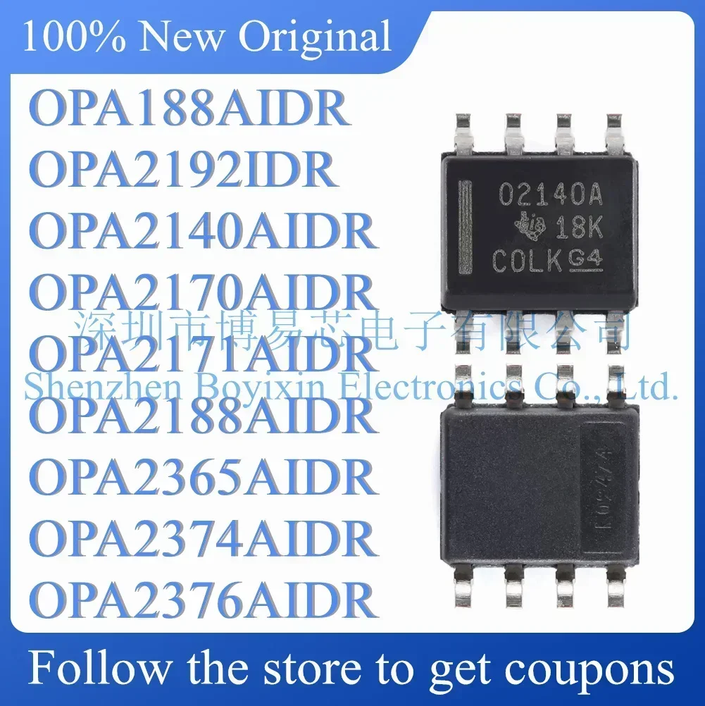 

OPA2192IDR OPA188AIDR OPA2188AIDR OPA2140AIDR OPA2170AIDR OPA2171AIDR OPA2365AIDR OPA2374AIDR OPA2376AIDR Standard version