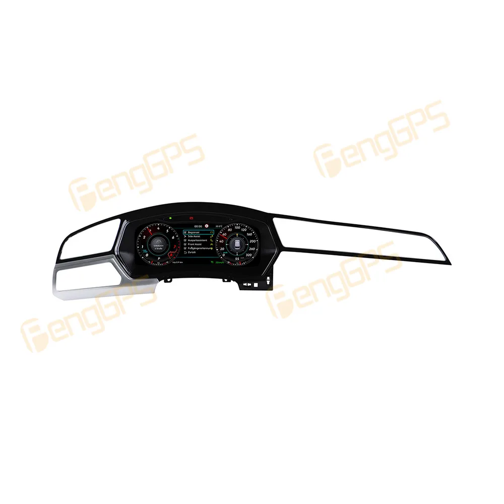 12.3 I Digital Cluster Odometer Screen For Volkswagen Touran L LCD Instrument Panel Virtual Cockpit Speed Meter Car Dashboard