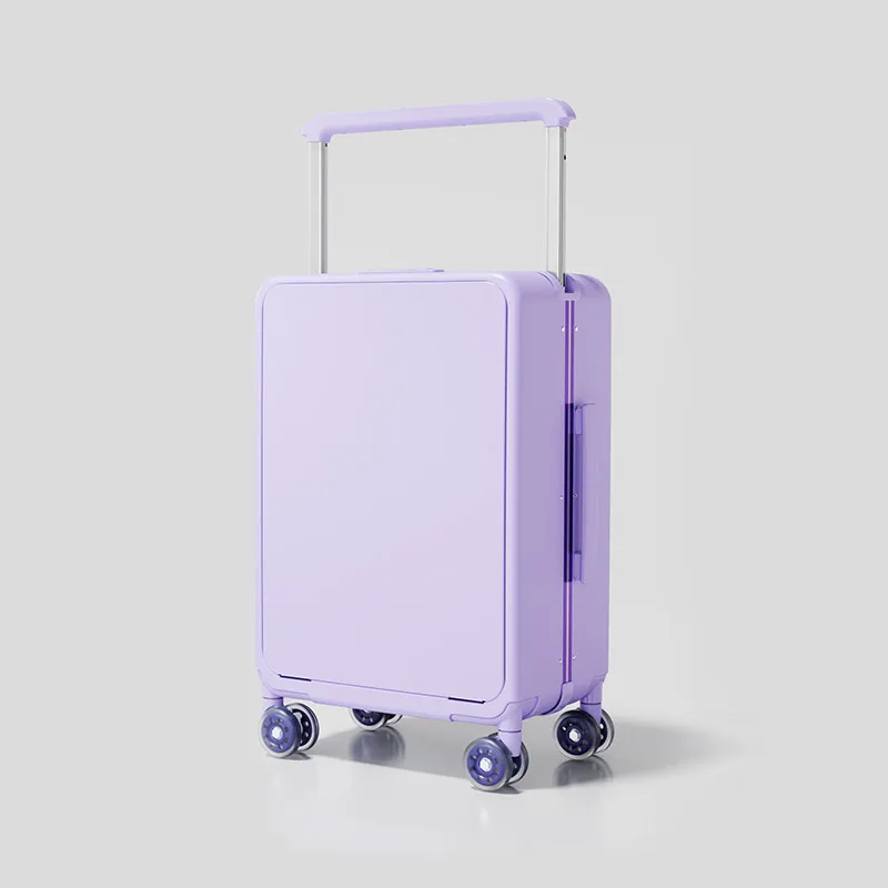 

20 Inch boarding case, unisex soft universal wheel durable suitcase