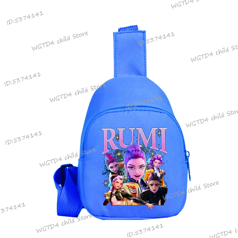 KPop Demon Hunters Kinderborst Babyschoudertas Leuke portemonnees en handtassen Kindercadeaus Meisjes Jongens Nieuwe K-Pop Messenger Bags
