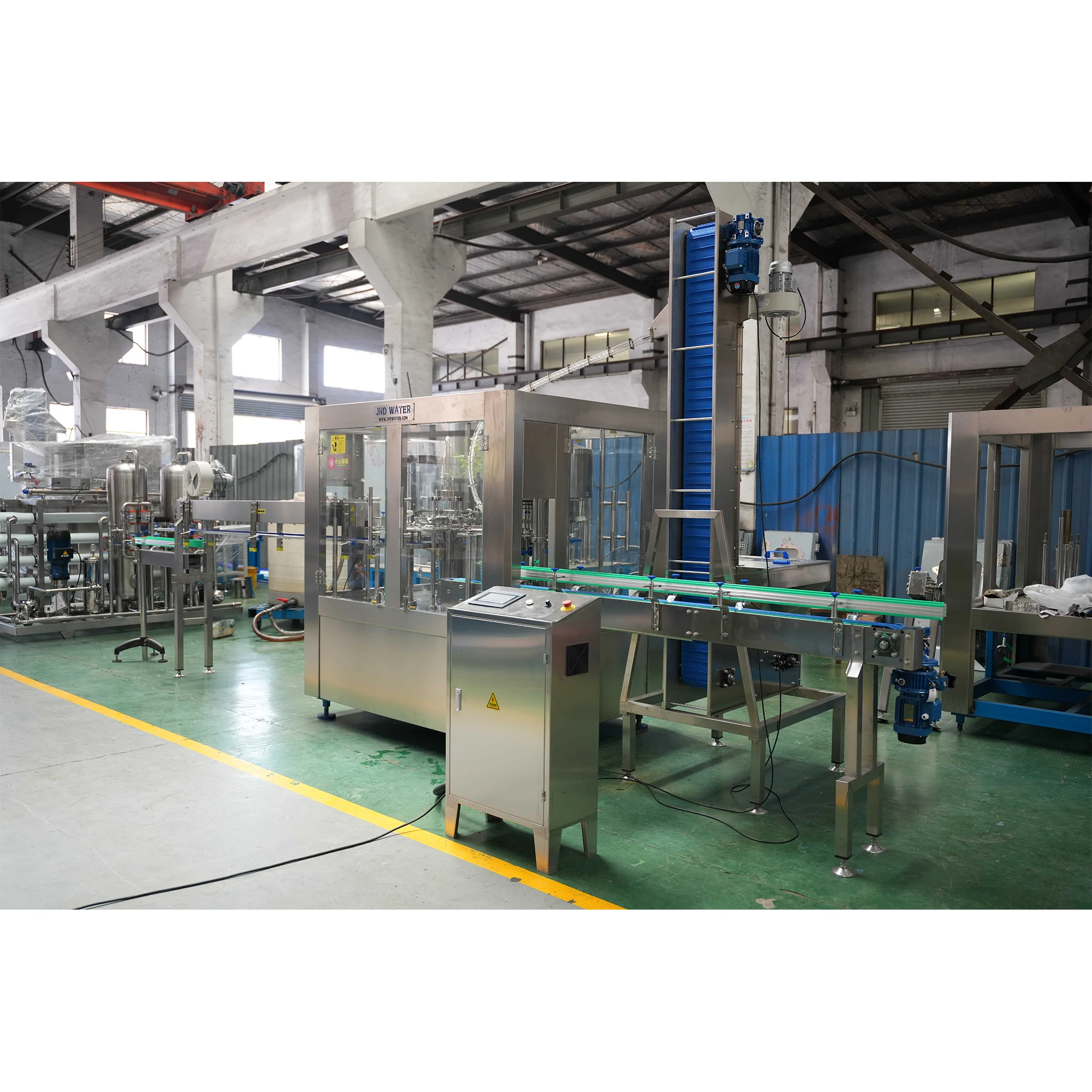 Full Automatic 3 in 1 PET Bottle Pure Water Filling Machine Production Line
