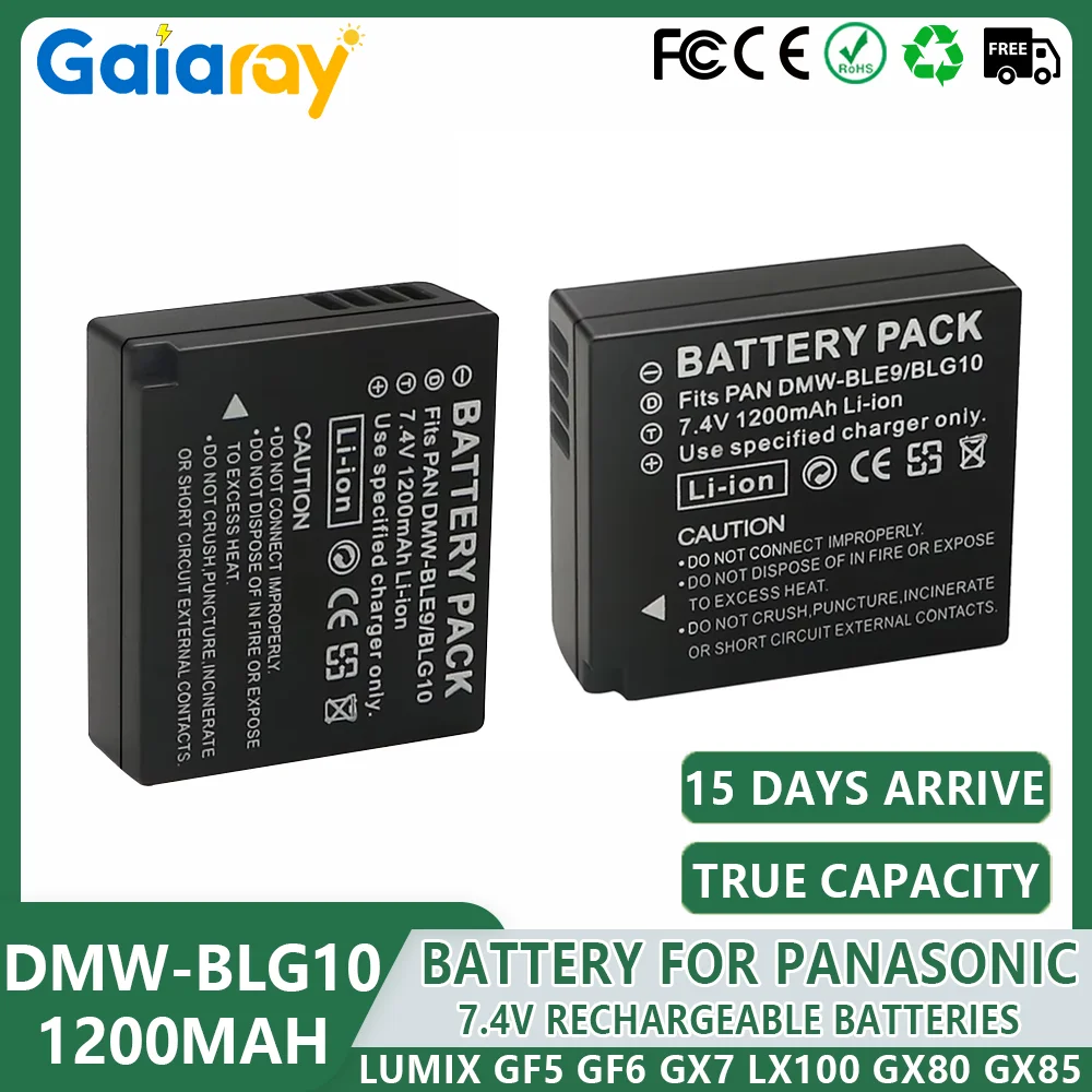 1300Mah DMW-BLG10 D…