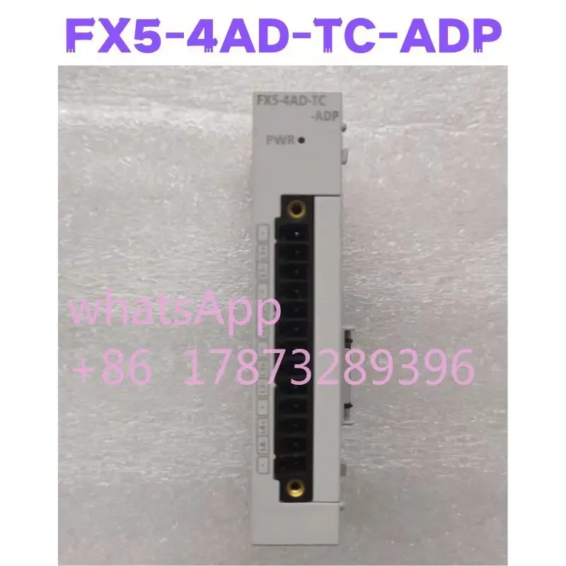

Second-hand FX5-4AD-TC-ADP FX5 4AD TC ADP PLC Module Tested OK