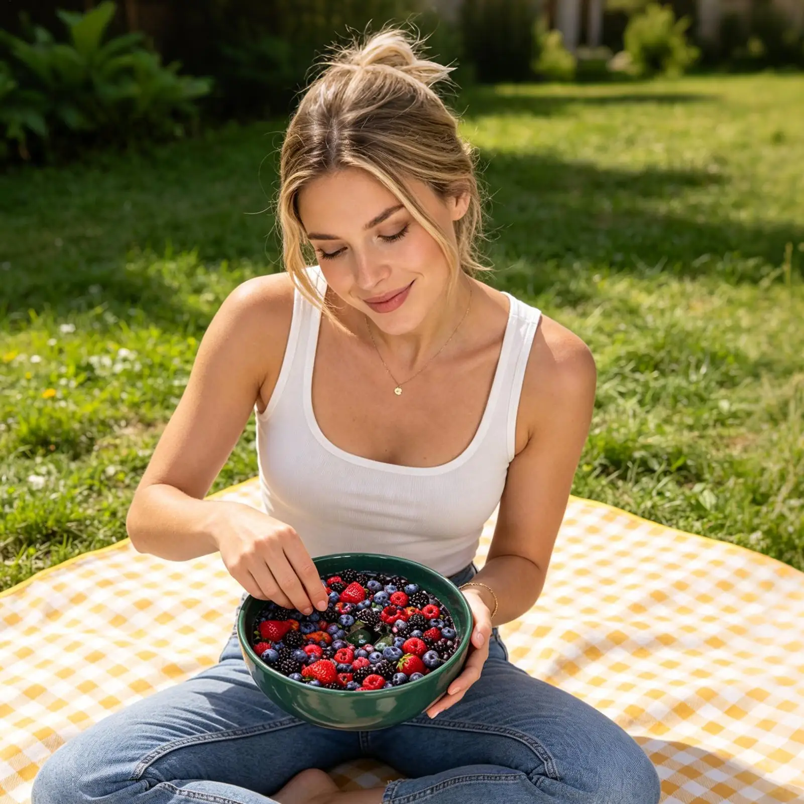 1PC Swirling Berry Washing Bowl, Self-Spinning Fruit Vegetable Washer with Drain 360 Vortex Cleaning Kitchen Colander Tool