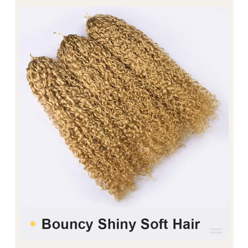 15A الشعر البشري الكروشيه الضفائر غير مرئية Knotless للنساء 14-24 بوصة عابث مجعد 27 لون لينة سهلة جديلة وصلات شعر