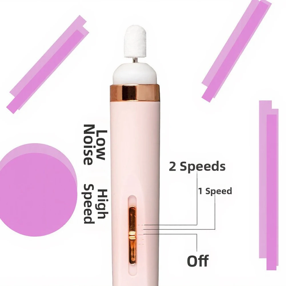Portable 15000 RPM Nail Polisher Set With 5 Heads For Manicure And Cuticle Care Rechargeable Electric Drill Tool